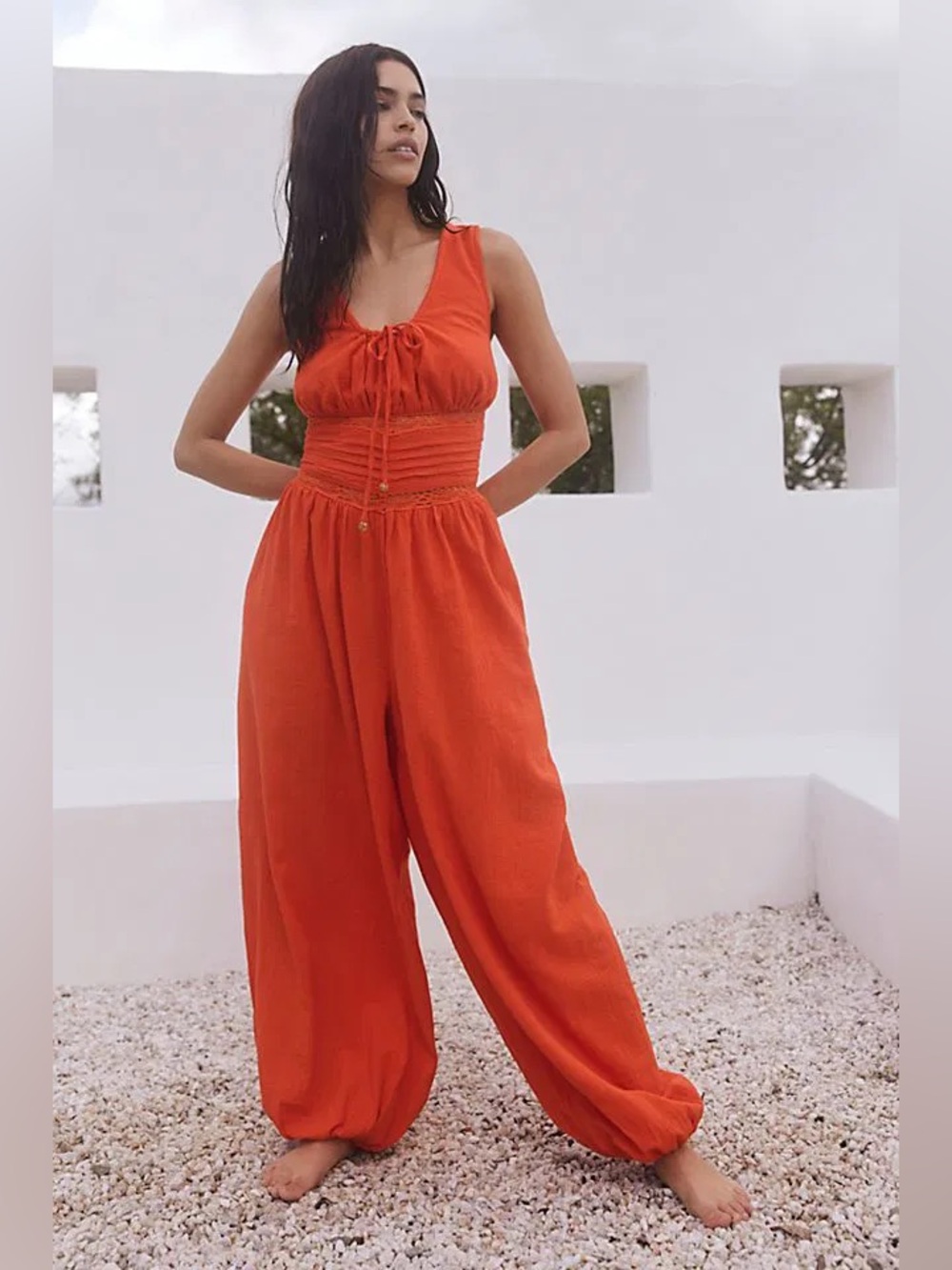 Free People Livin’ Lively Jumpsuit Medium
